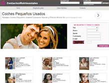 Tablet Screenshot of colombia.contactosmatrimoniales.com